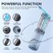 Electric Ear Wax Removal Kit - 4 Pressure Modes for Safe & Effective Ear Cleaning - Includes Basin and 10 Tips - Black - Buy Online on GoSupps.com