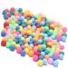 KEVENZ 60, 120, or 1500 Pack Ping Pong Balls, Assorted Color Table Tennis Balls, Multi-Color Pong Balls for Pong Games, Arts and Craft, Party Decoration, Not for Ball Pit 60 Pack Multicolor