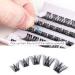 Lash Clusters 54 Pcs with Tweezers | C/CC/D Curl | Reusable DIY Eyelash Extension Kit | 10/12/14/15/16mm Length | Soft Comfortable False Eyelashes - Buy Online on GoSupps.com