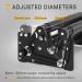 ORTUR Laser Rotary Roller  360  Laser Engraver Y-axis Rotary Module for Engraving Cylindrical Objects Cans  7 Adjustment Diameters  Min to 8mm  Compatible with Most Laser Engraving Machines - Buy Online on GoSupps.com