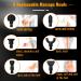 Deep Tissue Muscle Massage Gun for Athletes - Portable Handheld Percussion Massager with LCD Screen - 30 Speed Electric Sport Massager for Pain Relief - Buy Online on GoSupps.com