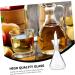 Zerodeko 3 Pcs Glass Oiler Soy Sauce Bottle Vinegar Pourer Oil Condiment Container Coffee Container Glass Syrup Pot Oil Decanter Clear Container Cooking With Cover Silica Gel Salad Dressing 21.5x8cmx3pcs Transparent Colorx3pcs - Buy Online on GoSupps.com