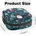 Muoooum Portable Sanitary Napkin Storage Bag - Christmas Stick Pattern | Ideal for Women Teens & Girls | Menstrual Cup & Breastfeeding Holder - Color 6 - Buy Online on GoSupps.com