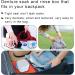 BVN Leakproof Denture Cup Upgraded Carrying Storage Denture Cup for Soaking Dentures Denture Bath Box with Filter Travel Retainer Cleaning Case (White+Blue). - Buy Online on GoSupps.com