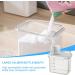 1100 ml Laundry Detergent Dispenser with Measuring Cup Airtight Detergent Powder Storage Box Reusable Empty Bottles Washing Powder Multi-Purpose Washing Powder Dispenser for Fabric Softener - Buy Online on GoSupps.com