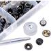 Glarks 120-Piece Stainless Steel Marine Grade Snap Button Fastener Kit with Setting Tool - Black | 40 Sets | Boat Cover Upholstery Hardware - Buy Online on GoSupps.com