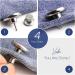 Feedee 8 Sets Jean Buttons Pins - No Sew Jean Buttons for Loose Jeans - Adjustable and Snap Tack Jeans Button Replacement - Buy Online on GoSupps.com