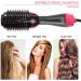 Hot Air Brush 4 IN 1 Hair Dryer Brush One Step Hair Dryer & Styler & Volumizer & Hair Curler Negative Ions Comb Straightener Salon/Curly Reduce Frizz/Static - Buy Online on GoSupps.com