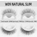 Reusable Self-Adhesive Eyelashes Natural Multiple Fake Eyelashes Natural Look Natural Fluffy Curling Long Eyelashes No Magnet No Glue Eyelashes Waterproof (W09-1 Paired) - Buy Online on GoSupps.com