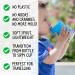 MYINNI Silicone Sippy Cup Lids - 2 pcs Non-Plastic BPA Free Transitioning Stretch Lids | No Leaks, Spill Proof, Reusable - Green/Orange - Buy Online on GoSupps.com