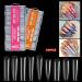 JSGHGDF 1 Box Full Cover Tips Clear Gel False s Press On s for Extension Manicure Salon trapeoidal nails - Buy Online on GoSupps.com