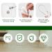 4 Pack Refrigerator Locks with Keys - Child Safety Locks for Closets Drawers & Windows - No Drill Installation - 2 Black & 2 White - Buy Online on GoSupps.com