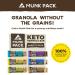 Munk Pack Keto Granola Bars - Gluten, Grain & Soy Free | Nutritional Snacks for Kids & Adults | Chewy, Delicious Plant Based Bars | No Sugar Added, On the Go Lunch Snacks - 6 Pack Variety Pack - Buy Online on GoSupps.com
