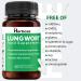 Herboxa Lungwort Lung Support Supplement - Clear Lungs & Detox Capsules - Lung Cleanse for Health & Revitalization - 60 Vegan Capsules - Buy Online on GoSupps.com