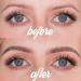 Microblading 2 Pack - Waterproof Fork Tip Eyebrow Pen for Long Lasting Results - Professional Fine Sketch Liquid Eye Brow Pencil in Black*2 - Buy Online on GoSupps.com