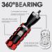 CyberDyer Speed Ropeless Jump Rope for Fitness and Weight Loss - Red+Black - Buy Online on GoSupps.com