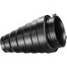 Neewer Medium Aluminum Alloy Conical Snoot Kit with Honeycomb Grid and Color Gel Filters for Bowens Mount Studio Strobe - Photography Flash Light Accessories - Buy Online on GoSupps.com