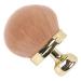 Self Tanner Brush Oval Self Tanning Brush 2.8" Dia. Large Body Brush Makeup Soft Reusable Sunscreen Applicator for Makeup Legs Arms Face Body Gold