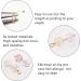 PandaHall 2000pcs Jewelry Head Pins - Iron Flat Head Beading Pins for DIY Earrings & Bracelets - 5 Colors, 0.78/1.18/1.37/1.81 Inch - Buy Online on GoSupps.com