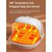 Caulo Fast-Heating Foot Warmer with Overheating Protection - Adjustable Temperature & Timed Shutdown (Yellow) - International Shipping Available - Buy Online on GoSupps.com