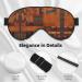 African Textile Patchwork Print Soft Eye Mask - Sleep Mask for Men & Women | Travel Comfort & Relaxation - Buy Online on GoSupps.com