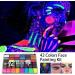 Couleur faciale - Water-based make -up | Couleur du visage bas sur l'eau | Palette de maquillage d'Halloween de 42 couleurs pour le corps du corps Couc sensible Skin pour Festival Aspect - Buy Online on GoSupps.com