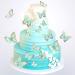 Blumomon 30-Piece 3D Butterfly Cake Topper Decorations - Green & Gold Border Mixed Sizes for Weddings Baby Showers & Birthdays - Perfect Cupcake Picks - Buy Online on GoSupps.com