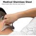 Stainless Steel Gua Sha Tool | 5.9x3.2 Inch Muscle Scraping for Pain Relief & Fatigue | Body Gua Sha with Handle for Back Legs Arms Neck & Shoulders - International Shipping Available - Buy Online on GoSupps.com