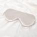 Seciiwod Silk Sleep Mask - 100% Mulberry Silk, Light-Proof, Breathable & Skin-Friendly - Champagne - Buy Online on GoSupps.com