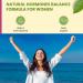 Hormones Balance & Menopause Supplements for Women | Hot Flashes & Mood Swings Relief | Halal Black Cohosh & Red Clover | 30 Servings - Buy Online on GoSupps.com
