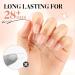 UNA GELLA Soft Gel Nail Tips Glue - Strong 40ml Curing Gel for Acrylic & Press-On Nails | Soak Off & Easy Application - Buy Online on GoSupps.com