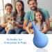 Reusable Rubber Suction Ear Syringe - 60ml Blue Smooth | Ear Cleaner for Adults and Children | Ear Wax Removal Tool - Buy Online on GoSupps.com