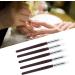 5Pcs Nail Art Carving Brushes - Durable & Safe DIY Tools for Nails Clay & Sculpture - Buy Online on GoSupps.com