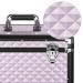 Navaris Plaster Box Cleaning Case for Horses | Lockable Metallic Rose Gold Storage Box for Horse & Pony Care | International Shipping Available - Buy Online on GoSupps.com