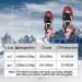 Goutone Lightweight Snowshoes for Adults - 25 Inches, White/Red, with Trekking Poles & Carrying Bag - Ideal for Hiking & Mountaineering - Buy Online on GoSupps.com