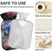 NAANLE Space Landscape Heat Bottle - 2L Transparent Hot Water Bottle for Pain Relief & Cold Therapy | International Shipping Available - Buy Online on GoSupps.com