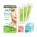 Nad's Nad's 20-Pack Hypoallergenic Facial Wax Strips for Women with 20 Wax Strips + 4 Soothing Oil Wipes