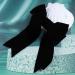 Inilbran Vintage Satin Bow Hair Barrettes Long Tassel Bow Hair Clips Winter Velvet Ribbon Bow Hair Clip Barrette French Bowknot Hairclip Decorative Hair Accessories for Women and Girls Headdress Black - Buy Online on GoSupps.com