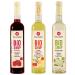 H llinger Sirop B O Biologique Pack de 3 Saveurs Framboise Gingembre Fleur de Sureau 1:9