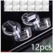 12-Piece Stove Protection Baby Buttons | Child Locking Knobs & Oven Safety | Transparent Kitchen Security - Buy Online on GoSupps.com