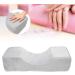 Nail Art Hand Pillow Eyelashes Extension Pillow Beauty Salon Eyelash Grafting U Shaped Pillow (Silver Gray Flocking) - Buy Online on GoSupps.com