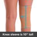 BraceAbility X-Large Elastic Cotton Knee Sleeve for Lightweight Pain Relief | Comfortable Compression Bandage for Support - Buy Online on GoSupps.com