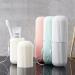 Buy Winlauyet 4x Set: Travel Toothbrush & Mug - Compact Practical Multi-Colored for Adventures - Buy Online on GoSupps.com