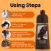 MOHOPE Dark Brown Hair Color Shampoo - 3 in 1 Instant Hair Dye for Gray Coverage | Semi-Permanent 20-Minute Application Lasts 30 Days | Safe & Natural Ingredients - 14.1 Fl Oz (400ml - Buy Online on GoSupps.com
