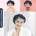 SARG Premium Double Layer Shower Cap for Women | Unique Flower Design | Reusable & Waterproof | Ideal for Long, Short, and Curly Hair - Blue - Buy Online on GoSupps.com