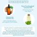 Coconut Oil Pulling Mouthwash with 7 Essential Oils Fresh Breath Teeth & Gum Whitening Natural & Alcohol-Free Includes Guru Tongue Scraper Toothbrush - Buy Online on GoSupps.com