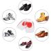 2 Pair Gel Heel Cups - Plantar Fasciitis Support & Achilles Tendonitis Relief - UK 4-7/EU 35-39 - Buy Online on GoSupps.com