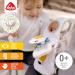 Sophie La Girafe Gift Box - Baby Teething Ring + Fehn Soft Elephant Book | Eco-Friendly Cotton Fabric | Ideal Newborn Gift - Buy Online on GoSupps.com