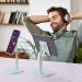 Doboli Cell Phone Stand  Phone Stand for Desk Phone Holder Stand Compatible with iPhone and All Mobile Phones Tablet Turquoise - Buy Online on GoSupps.com