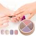 Solid Cream Gel Nail Polish 4 Colors Polish | Manicure Solid Nail Gel Palette Solid Gel Nail Polishing Soak Off Mud Tools UV Cured Easy to Carry/ - Buy Online on GoSupps.com